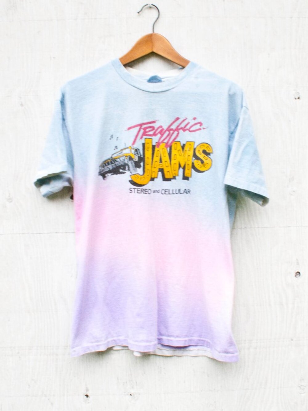 Traffic Jams Tee - XL - Vintage Faded Splatter Tee